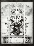 94462 Afbeelding van een ontwerp voor een gebrandschilderd raam in de Nederlands-hervormde kerk te Polsbroek (gemeente ...